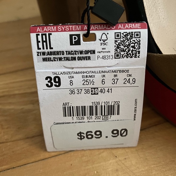 Zara shoes NWT - Picture 5 of 8
